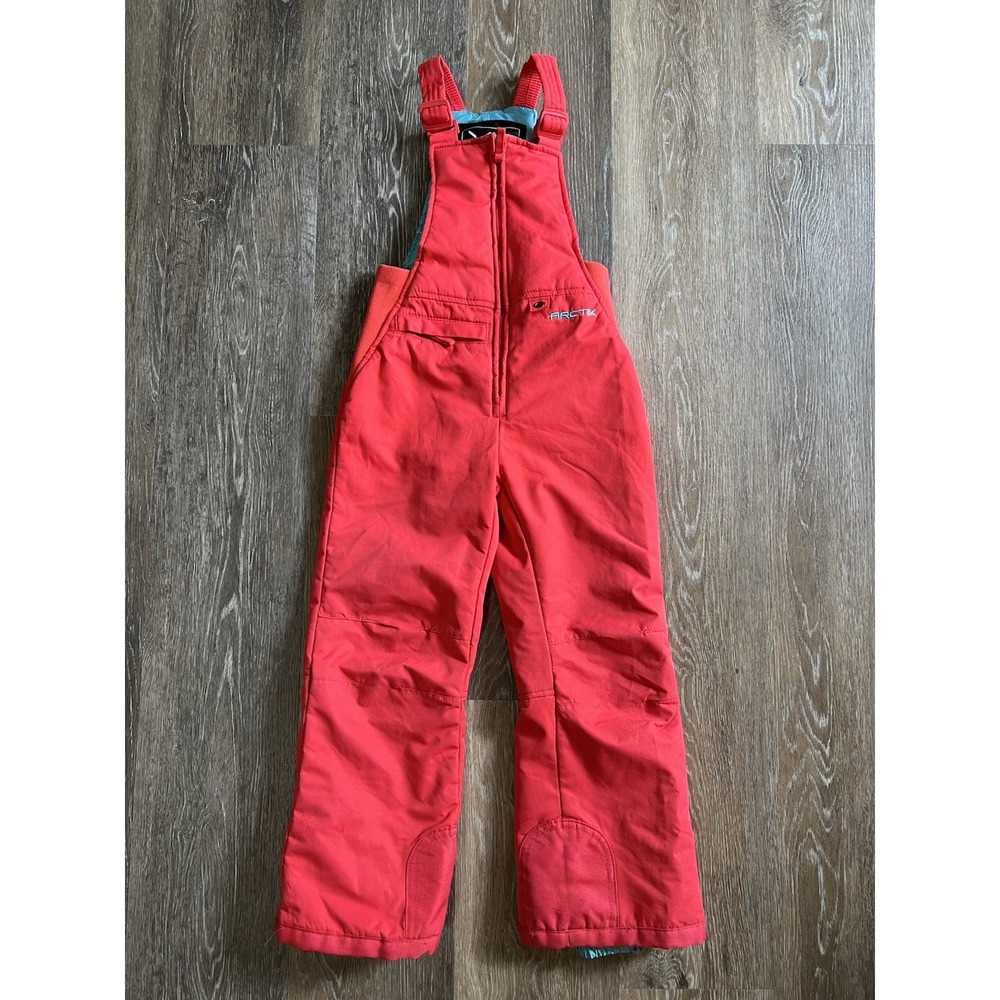 ARCTIX Winter Snow Bib Overalls‎ Girls Youth Sz XS Insulated Ski Snowboard Pink